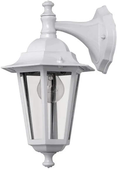 Felinar de fațadă Rabalux - Velence 8201, IP43, E27, 1 x 60 W, alb