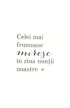 Felicitare cadou de nunta pentru mirese. Bride