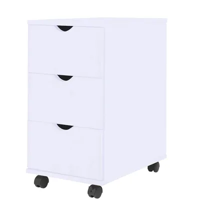 vidaXL Dulap cu sertare, 33 x 45 x 60 cm, alb