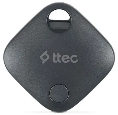 Tracker inteligent ttec - Spoti, Apple Find My, negru