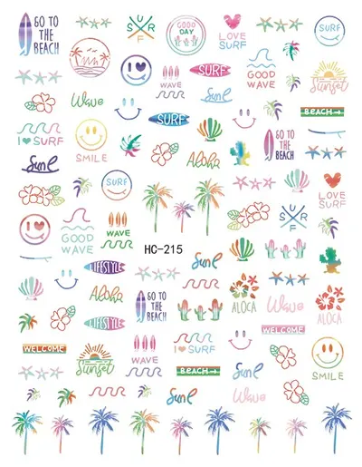 Sticker Unghii - HC215