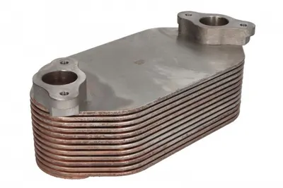 Radiator ulei (130x270mm) EURO 6 potrivit MERCEDES ACTROS MP4 MP5, ANTOS, AROCS; SETRA 400, 500 471.943-OM936.923 07.11