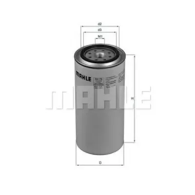 Filtru combustibil MAHLE ORIGINAL KC 75