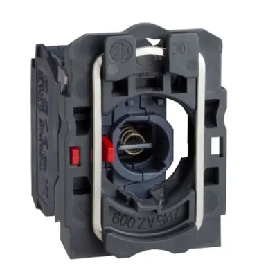 Bloc Luminos cu Corp/Guler Fixare cu bec Ba9S 250V 1Ni