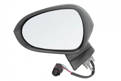 Oglinda laterala Stanga electric, crom, pliabil electric potrivit SEAT LEON pana in2 012