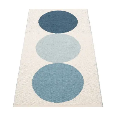 Covor pentru exterior și interior albastru/crem 70x140 cm Otto Sky – Pappelina