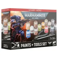 Warhammer 40,000 Paint + Tools Set