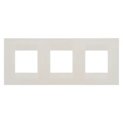 Placa ornament CProiector HORUS GEO International - IN TECHNOPOLYMER - 2+2+2 modul HORIZONTAL - IVORY - CProiector HORUS