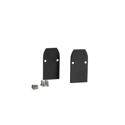 ULTRA SLIM MAGNETIC Nisipiu Negru Aluminiu Cap End Cap For 9550020-9550014