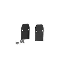 ULTRA SLIM MAGNETIC Nisipiu Negru Aluminiu Cap End Cap For 9550020-9550014