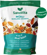 Musli echilibru digestiv, 400g, SanoVita