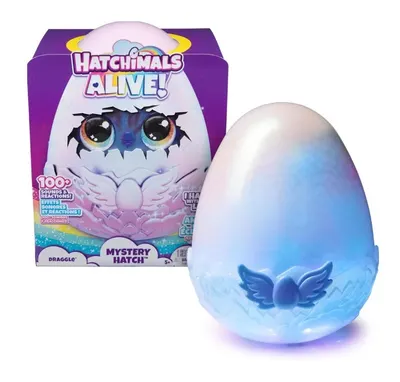 Jucarie de plus surpriza Hatchimals Draggle 6069282