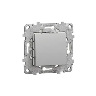 Intrerupator, New Unica, 2 module, IP44, aluminiu