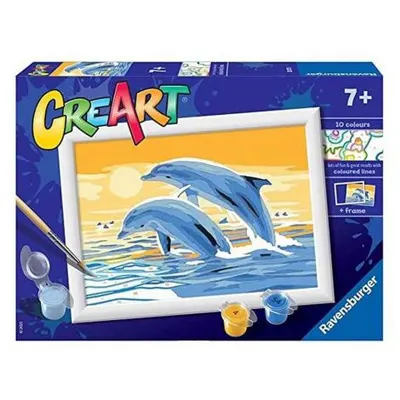 Creart - pictura delfini 20073 Ravensburger