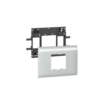 Mosaic / Arteor support-pentru aluminiu adaptable DLP capac depth 85 mm - 2 module