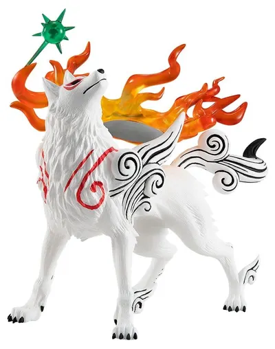 Statuetă Good Smile Company Games: Okami - Amaterasu, 13 cm