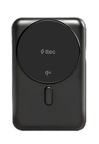 Baterie portabilă ttec – ReCharger Pro M, 10000 mAh, neagră