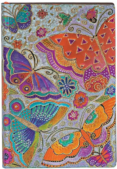 Carnețel Paperblanks Flutterbyes - Midi, 88 de coli