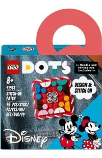 Lego Dots. Patch Mickey Mouse si Minnie Mouse