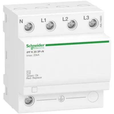 Descarcator modular IPF20, 3 poli + N, 340V