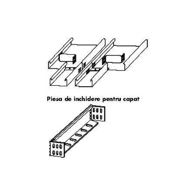 Element de capat sau reductie 50x35mm