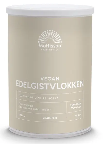 Drojdie nutritivă cu vitamineВ, 200 g, Mattisson Healthstyle