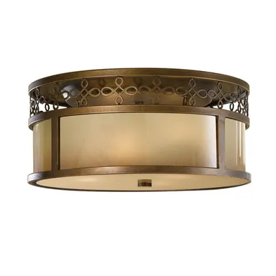 Corp de iluminat decorativ pentru exterior, Justine 3 Light Flush