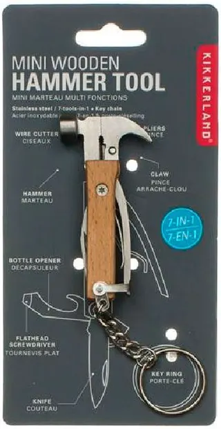 Breloc Kikkerland - Cu set de instrumente