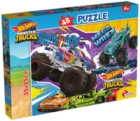Puzzle pentru copii Lisciani din 48 XXL piese - Hot Wheels