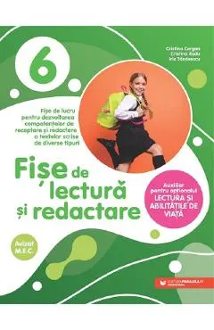 Fise de lectura si redactare - Clasa 6