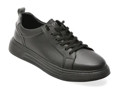 Pantofi sport GRYXX negri, 59716, din piele naturala