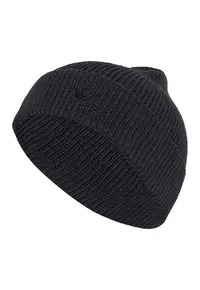 Caciula din tricot cu monograma - Negru