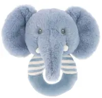 Zrănitoare Keel Toys Keeleco - Elefant, inel, 14 cm