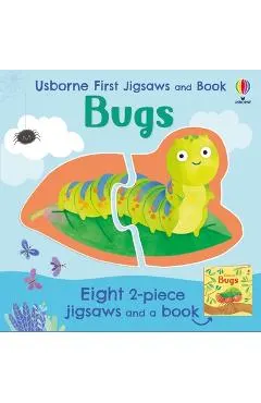 Usborne First Jigsaws and Book: Bugs