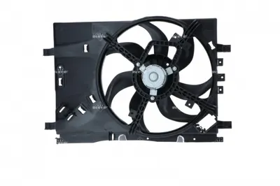 Ventilator radiator (cu carcasa) potrivit FIAT GRANDE PUNTO, PUNTO, PUNTO EVO; OPEL CORSA D 0.9-1.4LPG 06.05