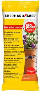 Lut de modelat Eberhard Faber - EFA Plast classic, 0.5 kg, maro