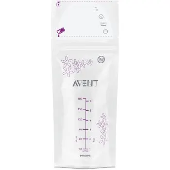 Philips Avent Breast Milk Bags SCF603/25 sac pentru păstrarea laptelui matern
