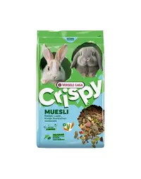 Hrană iepuri pitici muesli VERSELE-LAGA Crispy 850 g fibre digestie