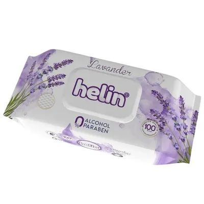 Servetele umede Helin Lavanda, 100 buc. Engros