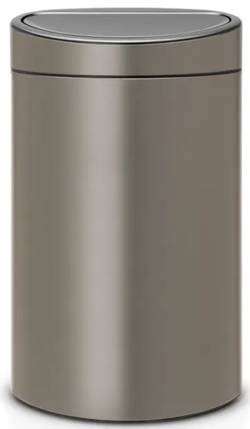 Coș de gunoi Brabantia - Touch Bin New Recycle, 10 + 23 l, Platinum