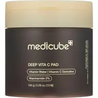 Medicube Deep Vita C Pad, dischete tonice cu vitamina C pentru ten luminos, 70 bucăți