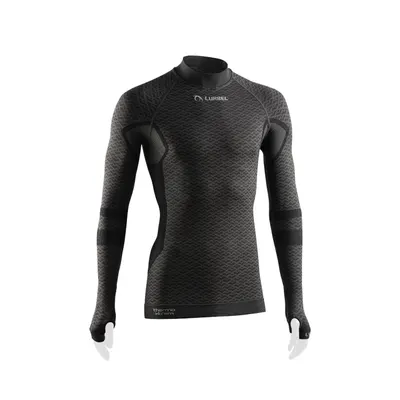 Tricou termic cu maneca lunga barbati, Lurbel Volcano, gri inchis