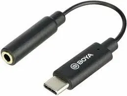 Boya BY-K4 adaptor 3.5mm TRRS la USB-C - Default Title