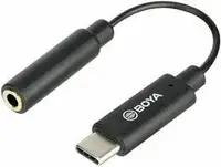 Boya BY-K4 adaptor 3.5mm TRRS la USB-C - Default Title