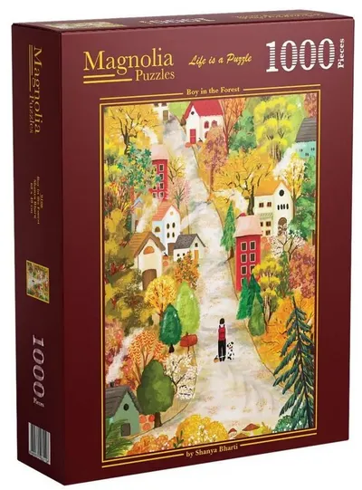 Puzzle Magnolia din 1000 piese - Băiatul din pădure