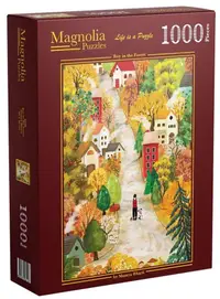Puzzle Magnolia din 1000 piese - Băiatul din pădure