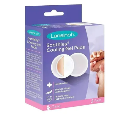 Perne de gel răcoritoare Lansinoh – Soothies, 2 bucăți