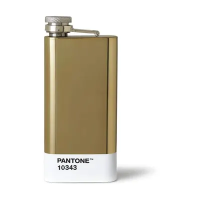 Sticlă de buzunar din oțel inoxidabil 150 ml Gold 10343 C – Pantone