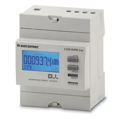 Contor trifazic ENERGY METER COUNTIS E43,VIA CT