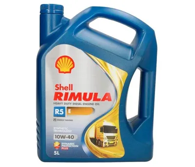 Ulei motor SHELL RIMULA R5 E 10W40, 5 L 5L